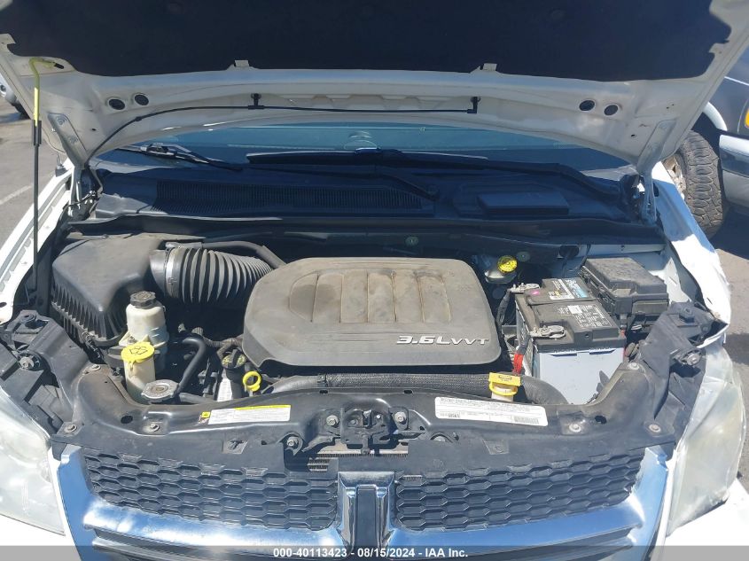 2012 Dodge Grand Caravan Sxt VIN: 2C4RDGCG1CR395278 Lot: 40113423