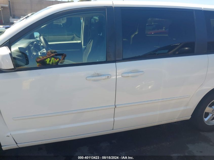 2012 Dodge Grand Caravan Sxt VIN: 2C4RDGCG1CR395278 Lot: 40113423