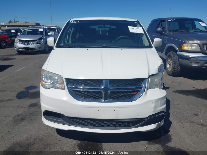 2012 Dodge Grand Caravan Sxt VIN: 2C4RDGCG1CR395278 Lot: 40113423