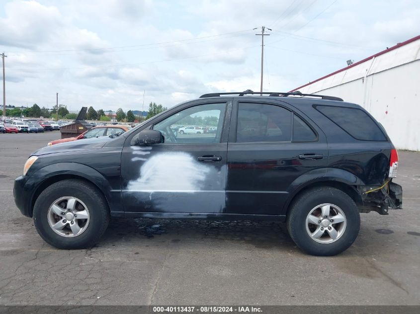 2007 Kia Sorento Lx VIN: KNDJD736275743368 Lot: 40113437