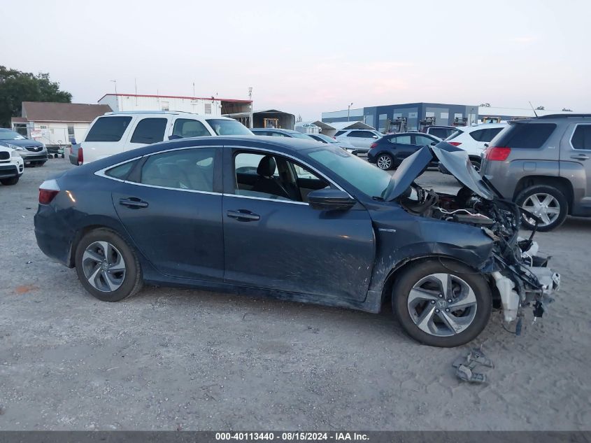 19XZE4F11KE005606 2019 Honda Insight Lx