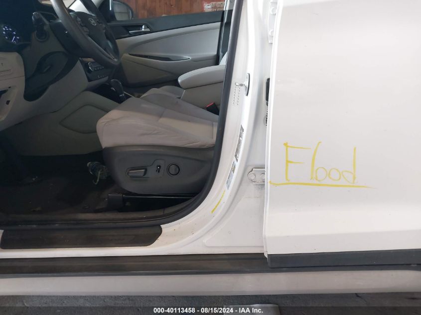 2017 Hyundai Tucson Se VIN: KM8J3CA4XHU505915 Lot: 40113458