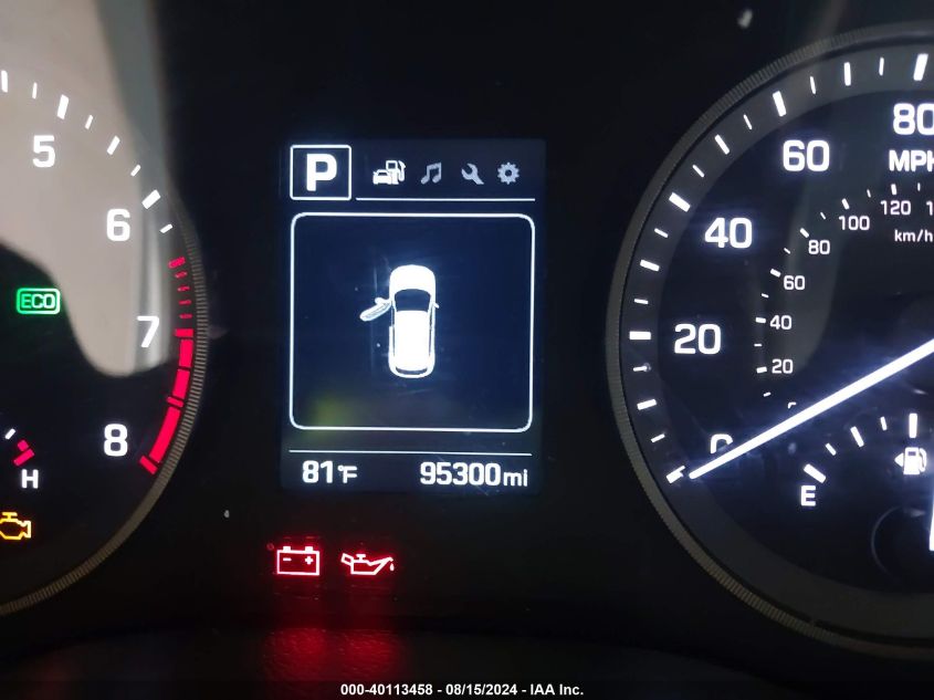 2017 Hyundai Tucson Se VIN: KM8J3CA4XHU505915 Lot: 40113458