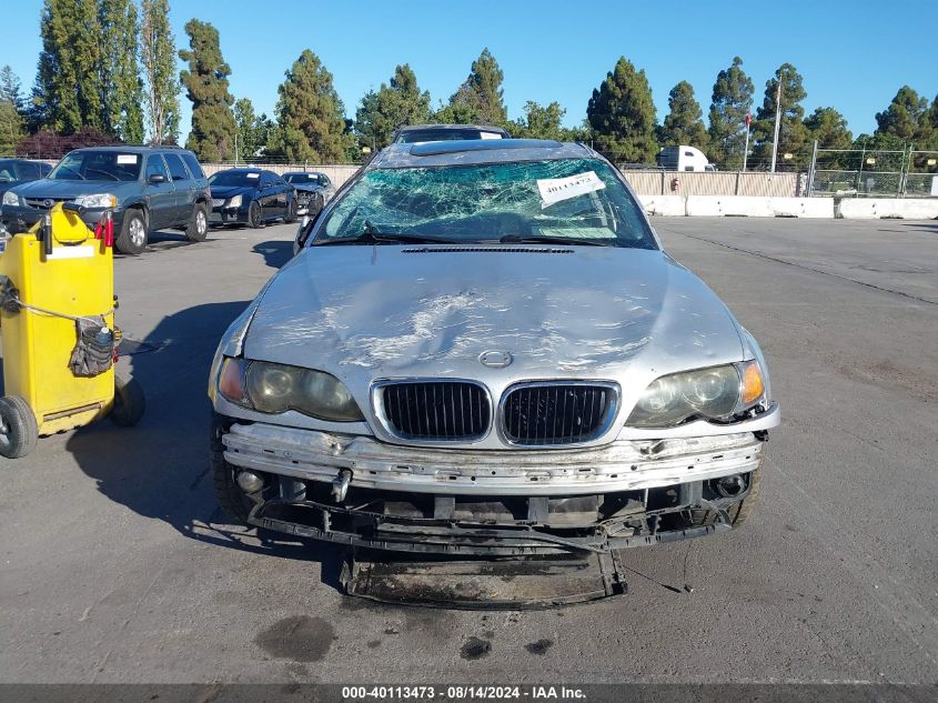 2002 BMW 330I VIN: WBAEV53492KM21738 Lot: 40113473