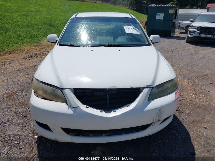 2005 Mazda Mazda6 I Base VIN: 1YVFP80C355M15137 Lot: 40113477