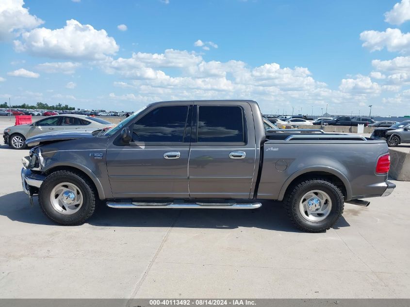 2003 Ford F-150 Lariat/Xlt VIN: 1FTRW07683KA64263 Lot: 40113492