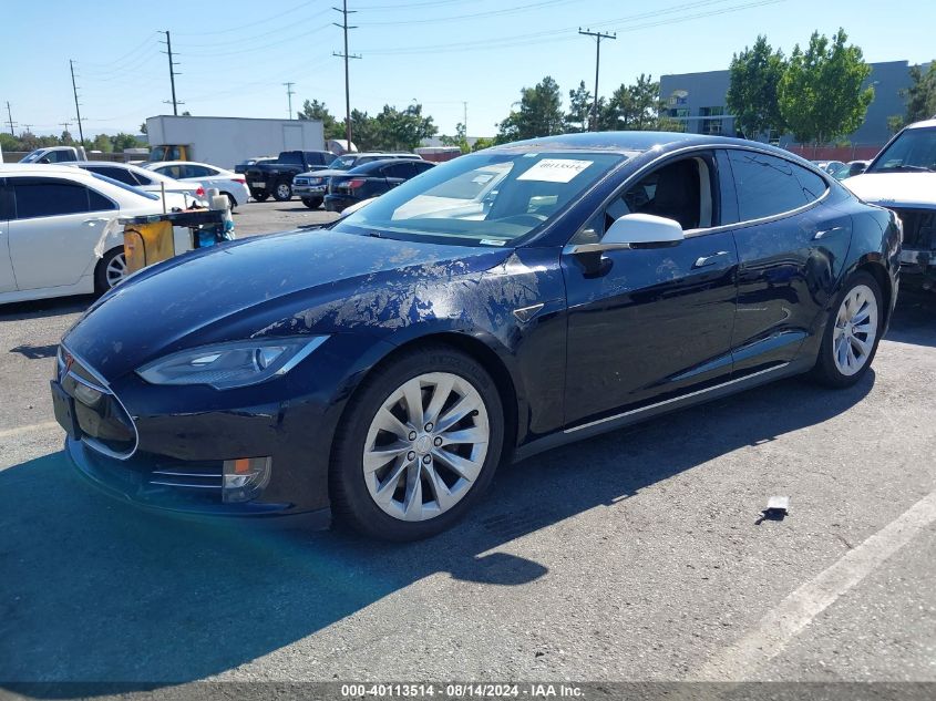 2014 Tesla Model S P85 VIN: 5YJSA1H14EFP32214 Lot: 40113514