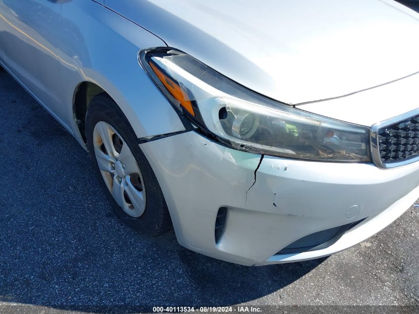 2017 Kia Forte Lx VIN: 3KPFK4A75HE066019 Lot: 40113534