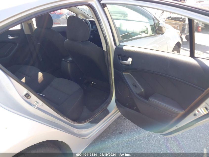 2017 Kia Forte Lx VIN: 3KPFK4A75HE066019 Lot: 40113534