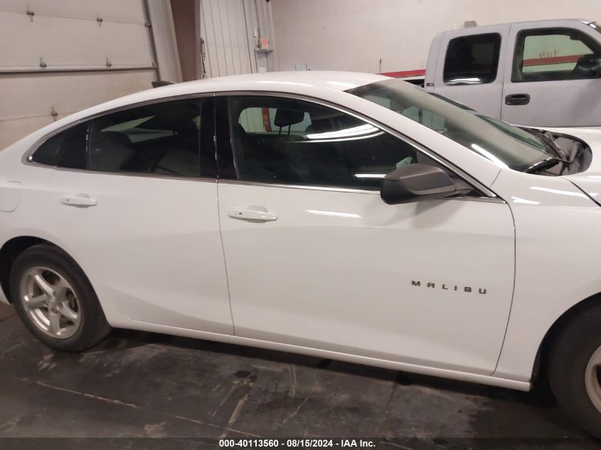 2018 Chevrolet Malibu 1Ls VIN: 1G1ZB5STXJF166457 Lot: 40113560