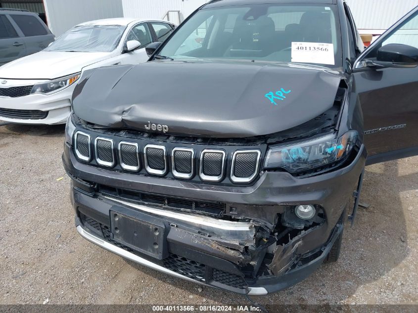 2022 JEEP COMPASS LIMITED 4X4 - 3C4NJDCB2NT145297