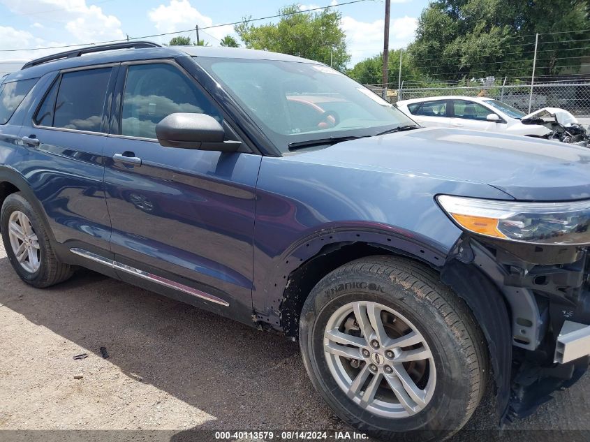 2021 Ford Explorer Xlt VIN: 1FMSK7DH3MGA51612 Lot: 40113579