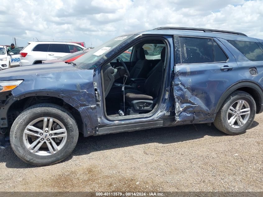 2021 Ford Explorer Xlt VIN: 1FMSK7DH3MGA51612 Lot: 40113579