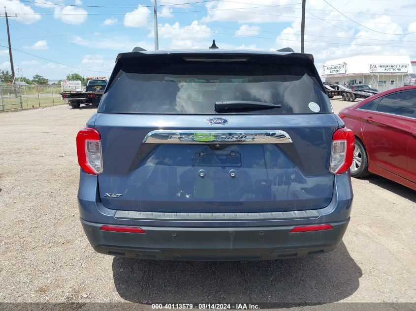 2021 Ford Explorer Xlt VIN: 1FMSK7DH3MGA51612 Lot: 40113579