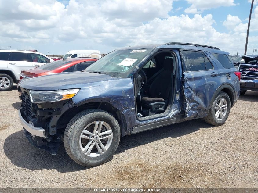 2021 Ford Explorer Xlt VIN: 1FMSK7DH3MGA51612 Lot: 40113579