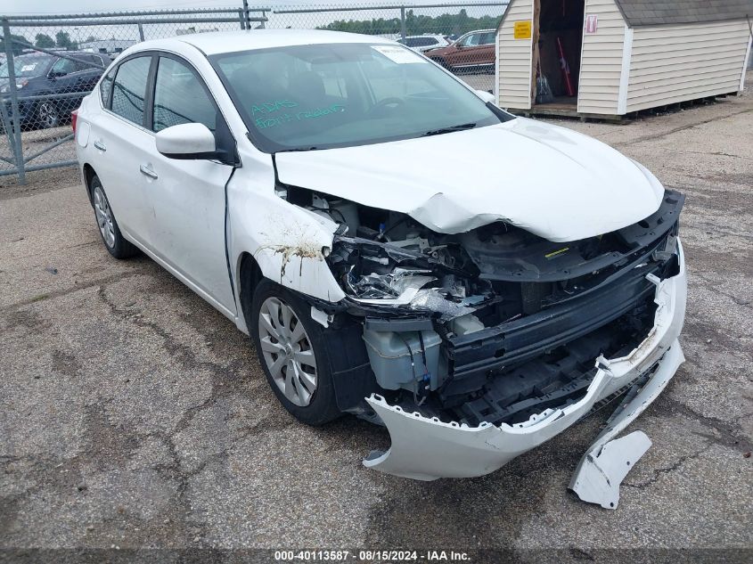 2019 Nissan Sentra S VIN: 3N1AB7AP9KY323784 Lot: 40113587