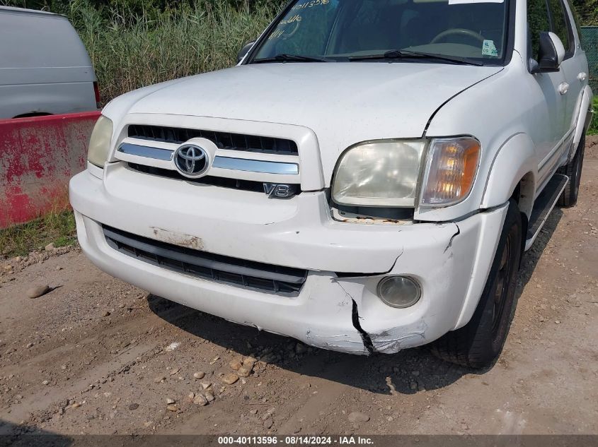 5TDZT34A35S259296 2005 Toyota Sequoia Sr5 V8