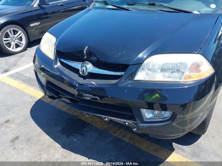 2003 Acura Mdx VIN: 2HNYD18833H509193 Lot: 40113625