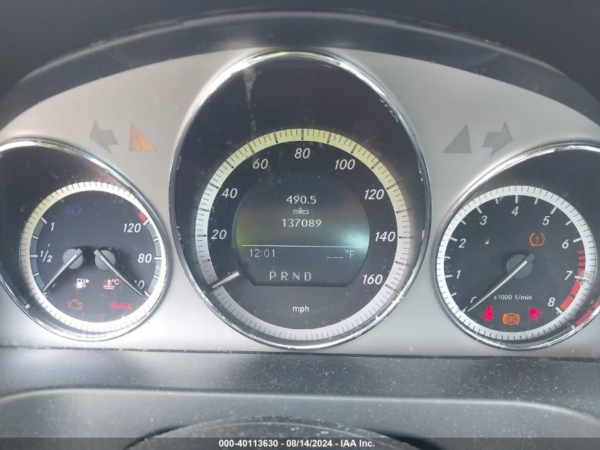 2009 Mercedes-Benz C 300 Luxury/Sport VIN: WDDGF54XX9R066832 Lot: 40113630