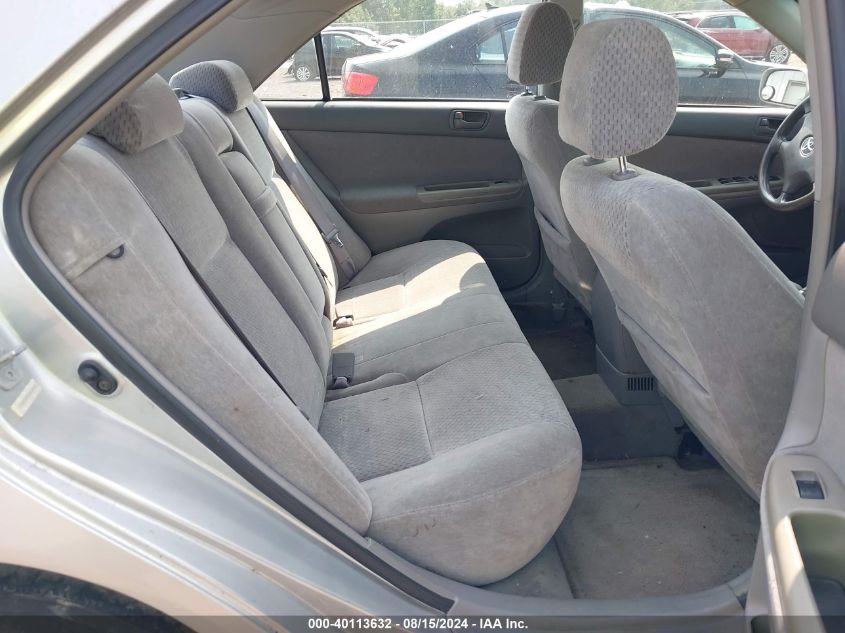 2003 Toyota Camry Le VIN: 4T1BE32K93U679396 Lot: 40113632