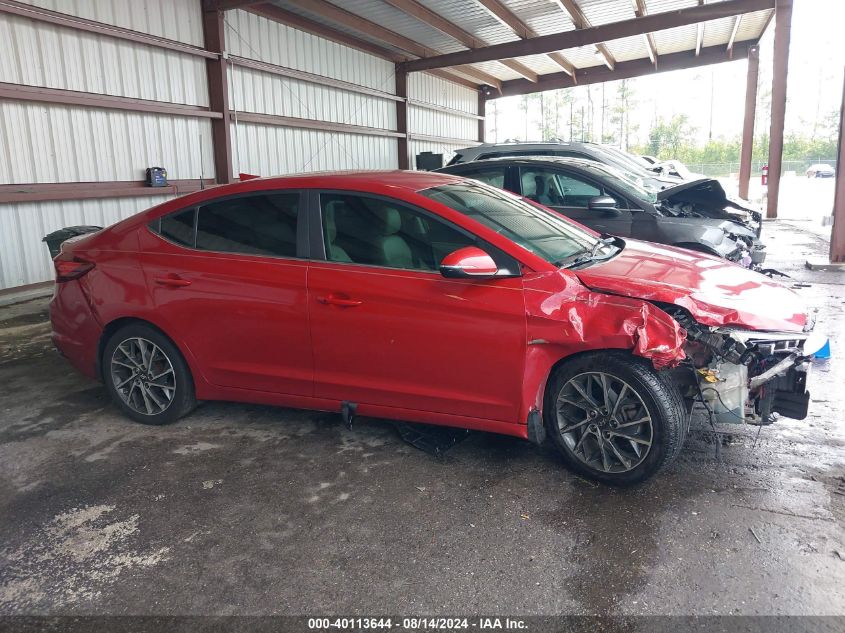 2019 Hyundai Elantra Limited VIN: 5NPD84LFXKH429136 Lot: 40113644