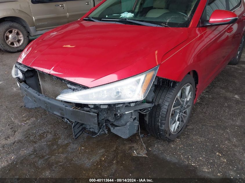 VIN 5NPD84LFXKH429136 2019 HYUNDAI ELANTRA LIMITED