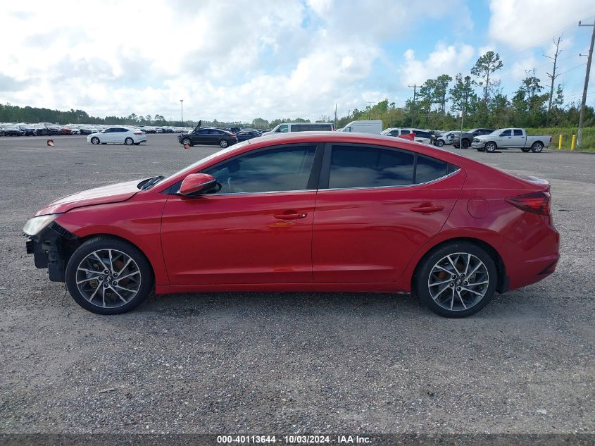 2019 Hyundai Elantra Limited VIN: 5NPD84LFXKH429136 Lot: 40113644