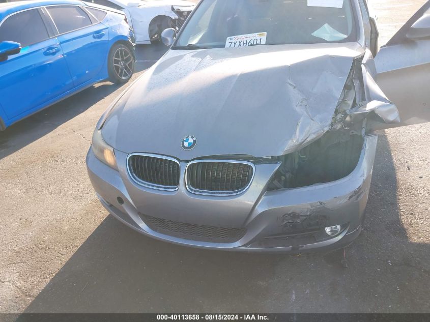 2011 BMW 328I VIN: WBAPH5G55BNM78407 Lot: 40113658