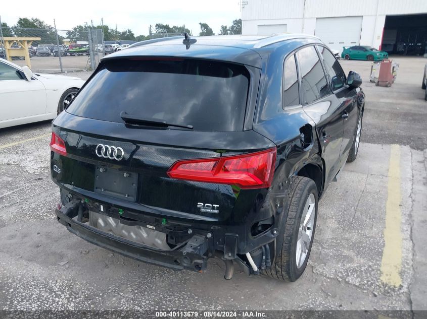 2018 Audi Q5 2.0T Premium/2.0T Tech Premium VIN: WA1ANAFY5J2012282 Lot: 40113679