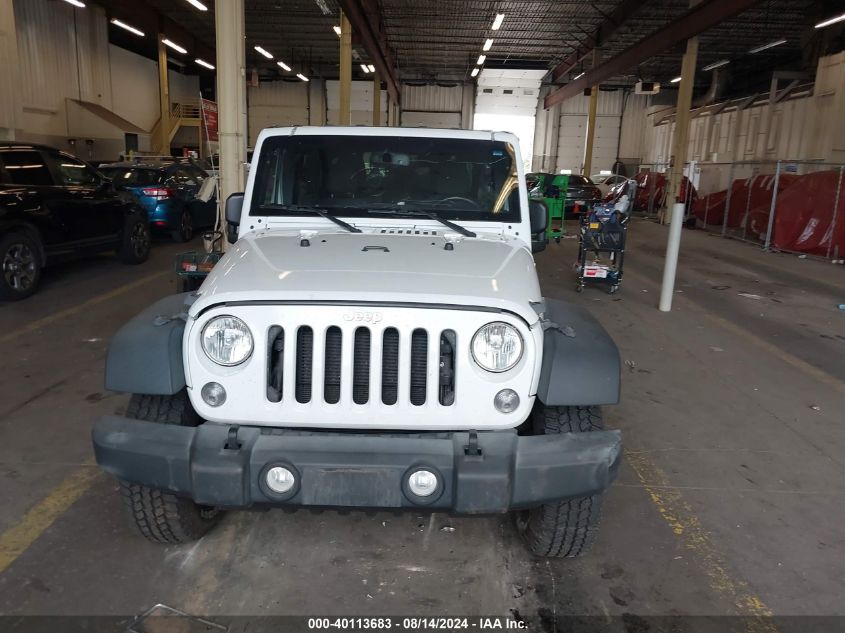 2015 Jeep Wrangler Unlimited Sport VIN: 1C4BJWDG5FL509542 Lot: 40113683