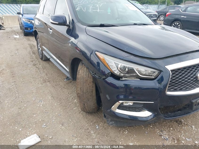 2018 Infiniti Qx60 VIN: 5N1DL0MM8JC518682 Lot: 40113692