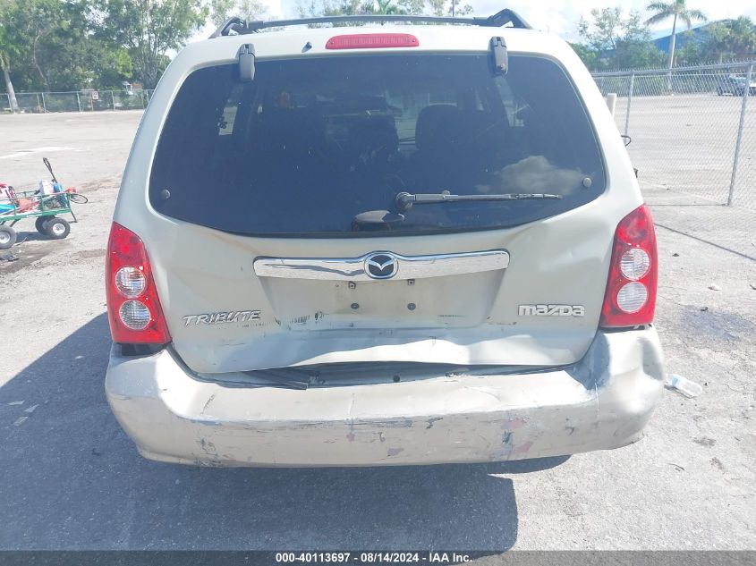 2005 Mazda Tribute S VIN: 4F2CZ04125KM15435 Lot: 40113697