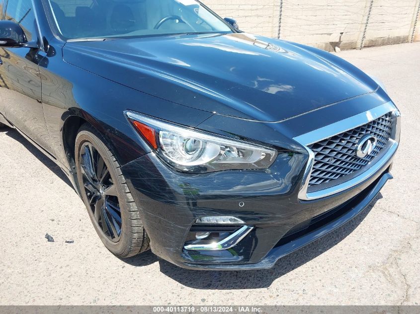 2023 Infiniti Q50 Luxe VIN: JN1EV7BP2PM510995 Lot: 40113719