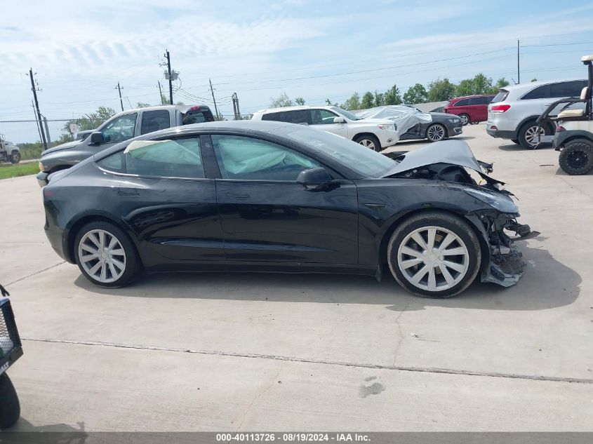 2022 Tesla Model 3 Long Range Dual Motor All-Wheel Drive VIN: 5YJ3E1EB7NF131935 Lot: 40113726