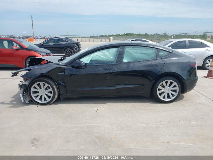 2022 Tesla Model 3 Long Range Dual Motor All-Wheel Drive VIN: 5YJ3E1EB7NF131935 Lot: 40113726