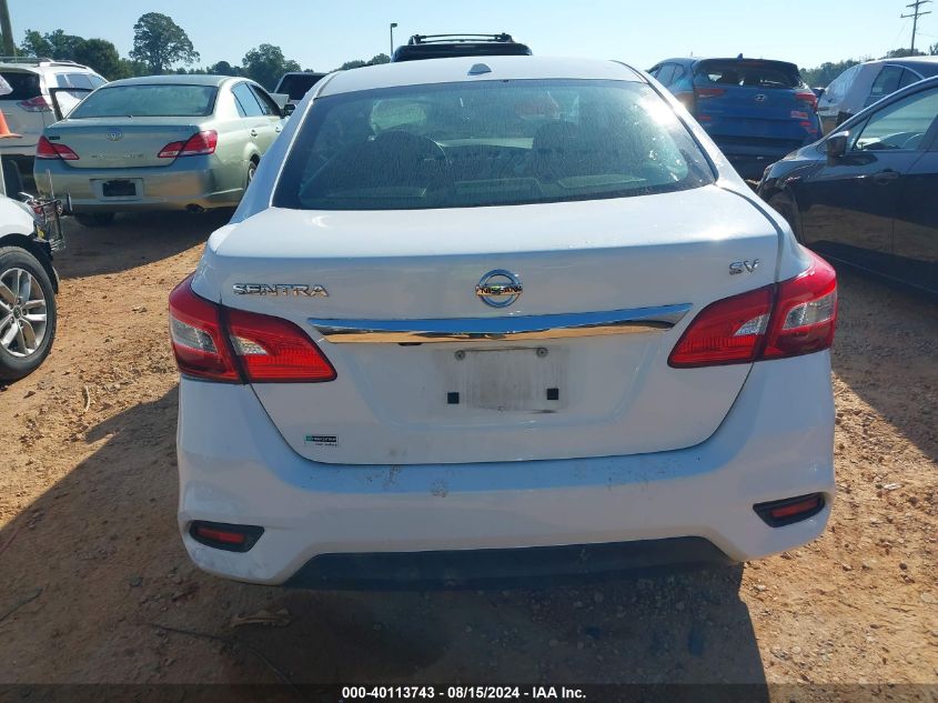 2019 Nissan Sentra Sv VIN: 3N1AB7AP4KY358362 Lot: 40113743