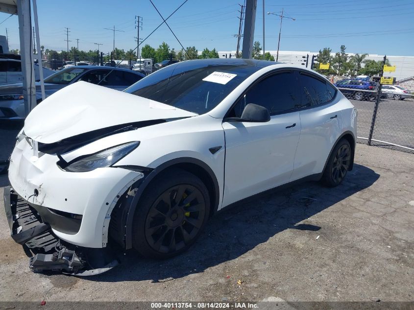 7SAYGAEE7PF591208 2023 TESLA MODEL Y - Image 2