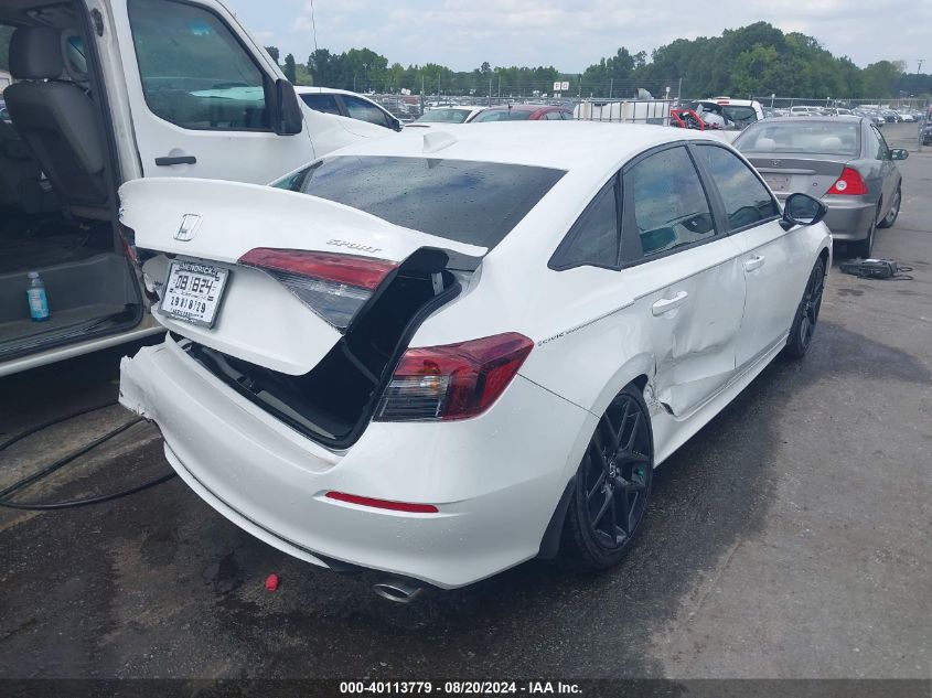 VIN 2HGFE2F55SH502254 2025 Honda Civic, Sport no.4