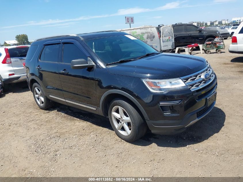 1FM5K7D86JGA36885 2018 FORD EXPLORER - Image 1