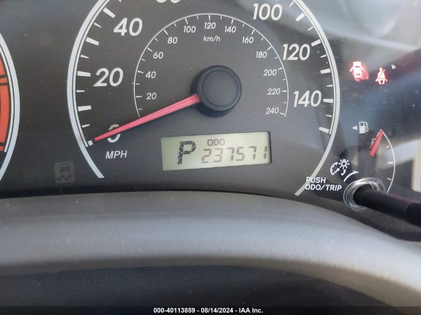 2010 Toyota Corolla Le VIN: 1NXBU4EE2AZ244795 Lot: 40113859