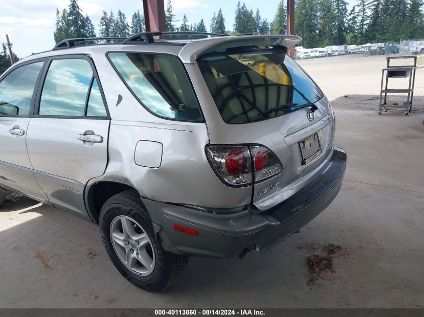 2002 Lexus Rx 300 VIN: JTJHF10U520288091 Lot: 40113860
