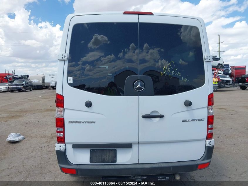 2016 Mercedes-Benz Sprinter 2500 Normal Roof VIN: WDZPE7DD9GP303222 Lot: 40113864