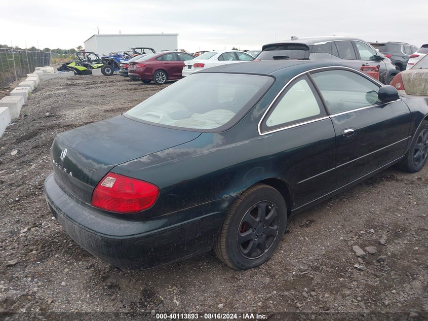 2001 Acura 3.2Cl VIN: 19UYA42491A018159 Lot: 40113893