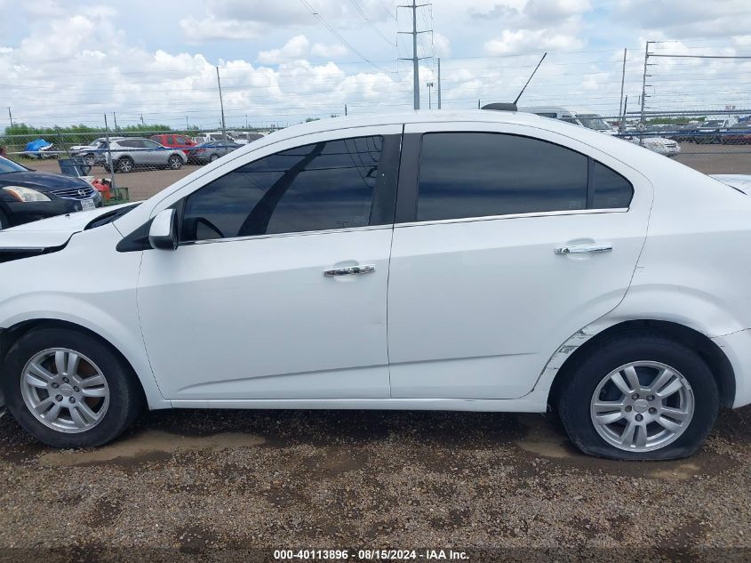 2016 Chevrolet Sonic Ltz Auto VIN: 1G1JE5SB8G4144523 Lot: 40113896