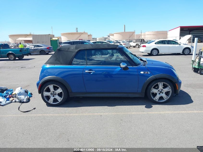 2007 Mini Cooper S VIN: WMWRH33517TJ43389 Lot: 40113900