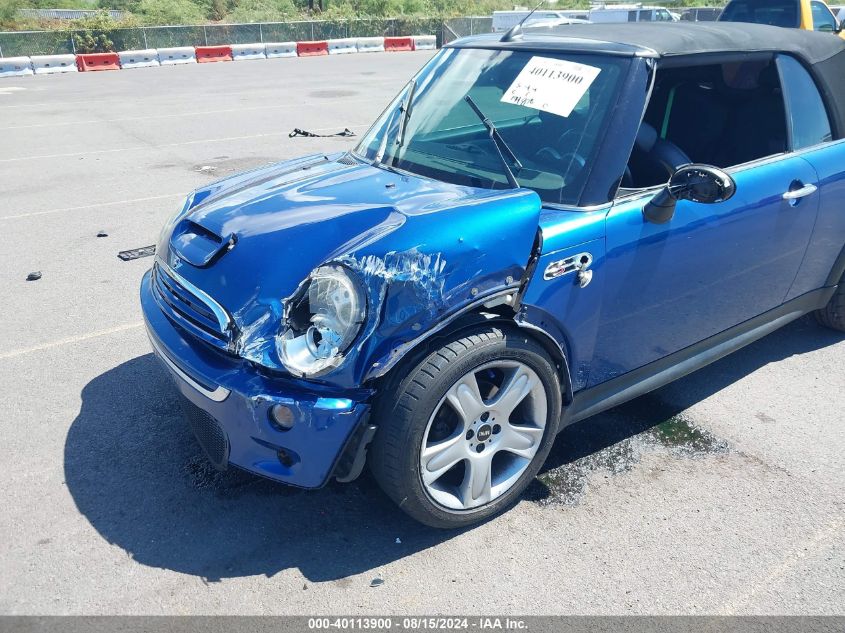 2007 Mini Cooper S VIN: WMWRH33517TJ43389 Lot: 40113900