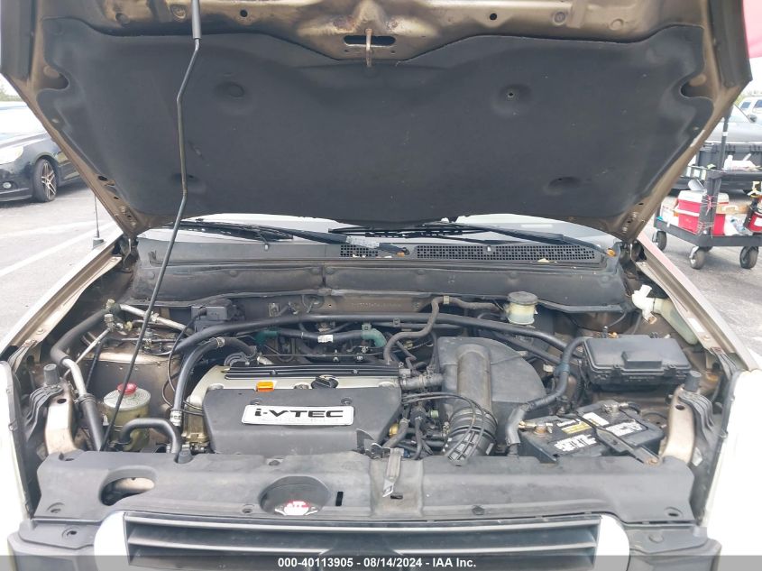 2004 Honda Cr-V Lx VIN: SHSRD68474U203442 Lot: 40113905