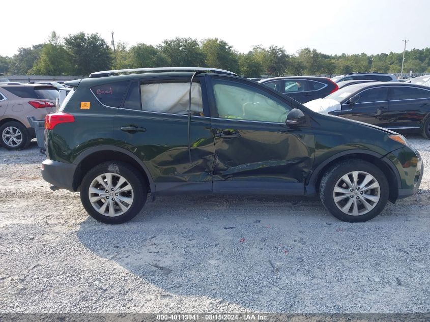 2013 Toyota Rav4 Limited VIN: JTMYFREV2DD024731 Lot: 40113941