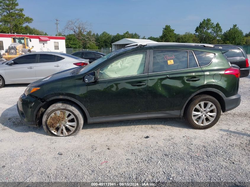 2013 Toyota Rav4 Limited VIN: JTMYFREV2DD024731 Lot: 40113941