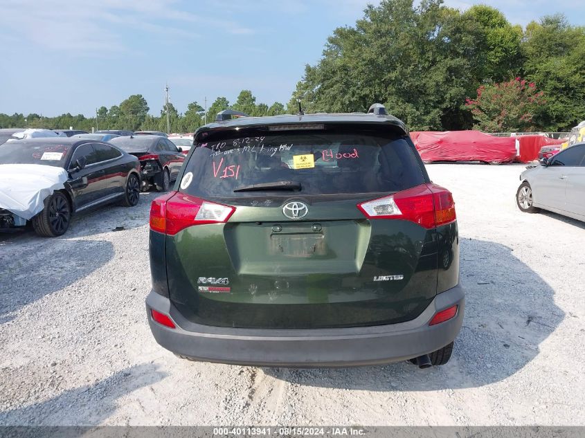 2013 Toyota Rav4 Limited VIN: JTMYFREV2DD024731 Lot: 40113941